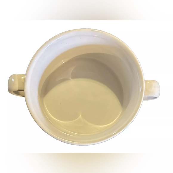 2001 Campbell's Soup Bowl w/ Farmer and Fence by Houston Harvest Gift Products - Picture 3 of 4